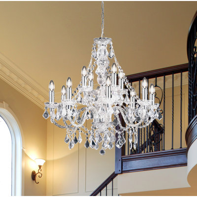 Louise Chandelier Rosdorf Park Finish: Clear Acrylic, Number Louise Chandelier Rosdorf Park Finish: Clear Acrylic, Number